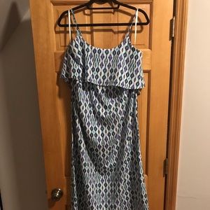 Motherhood maternity printed Maxi dress.